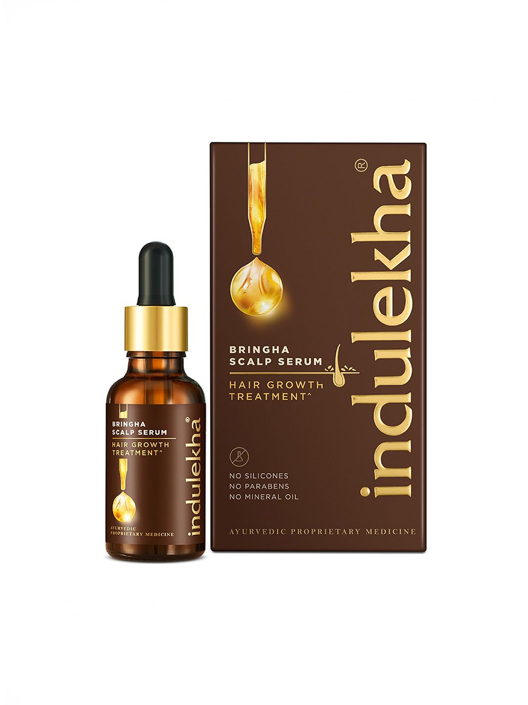 indulekha Bringha Hair Growth Treatment Scalp Serum with Brahmi & Amla - 30 ml-picture-45