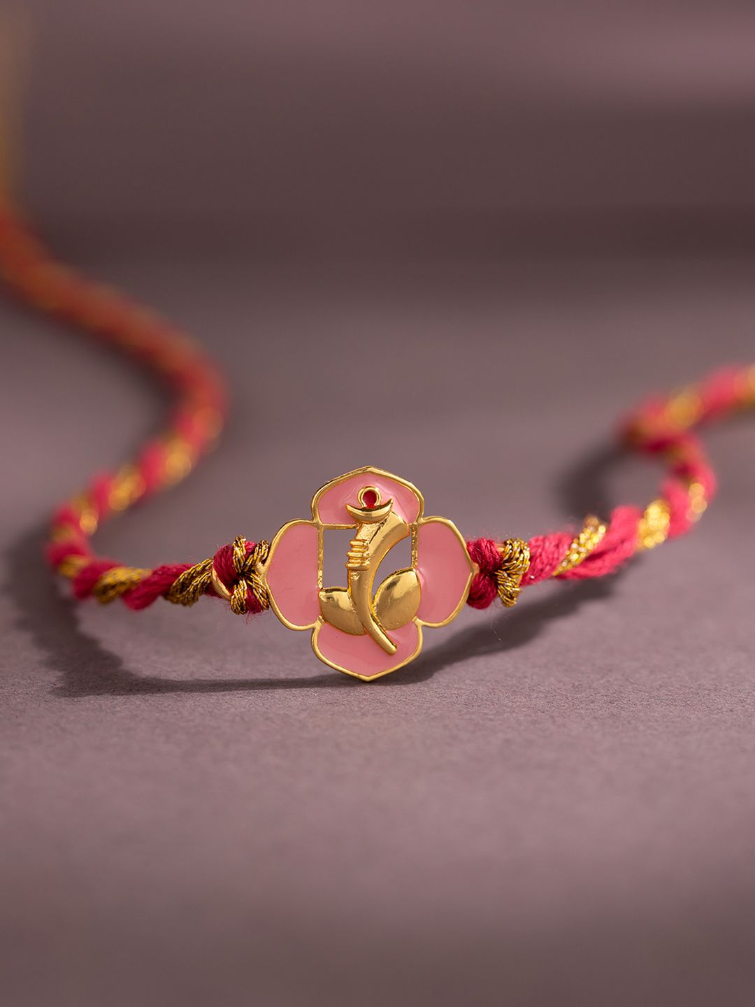 Voylla Divine Ganesha Thread Rakhi-image-49
