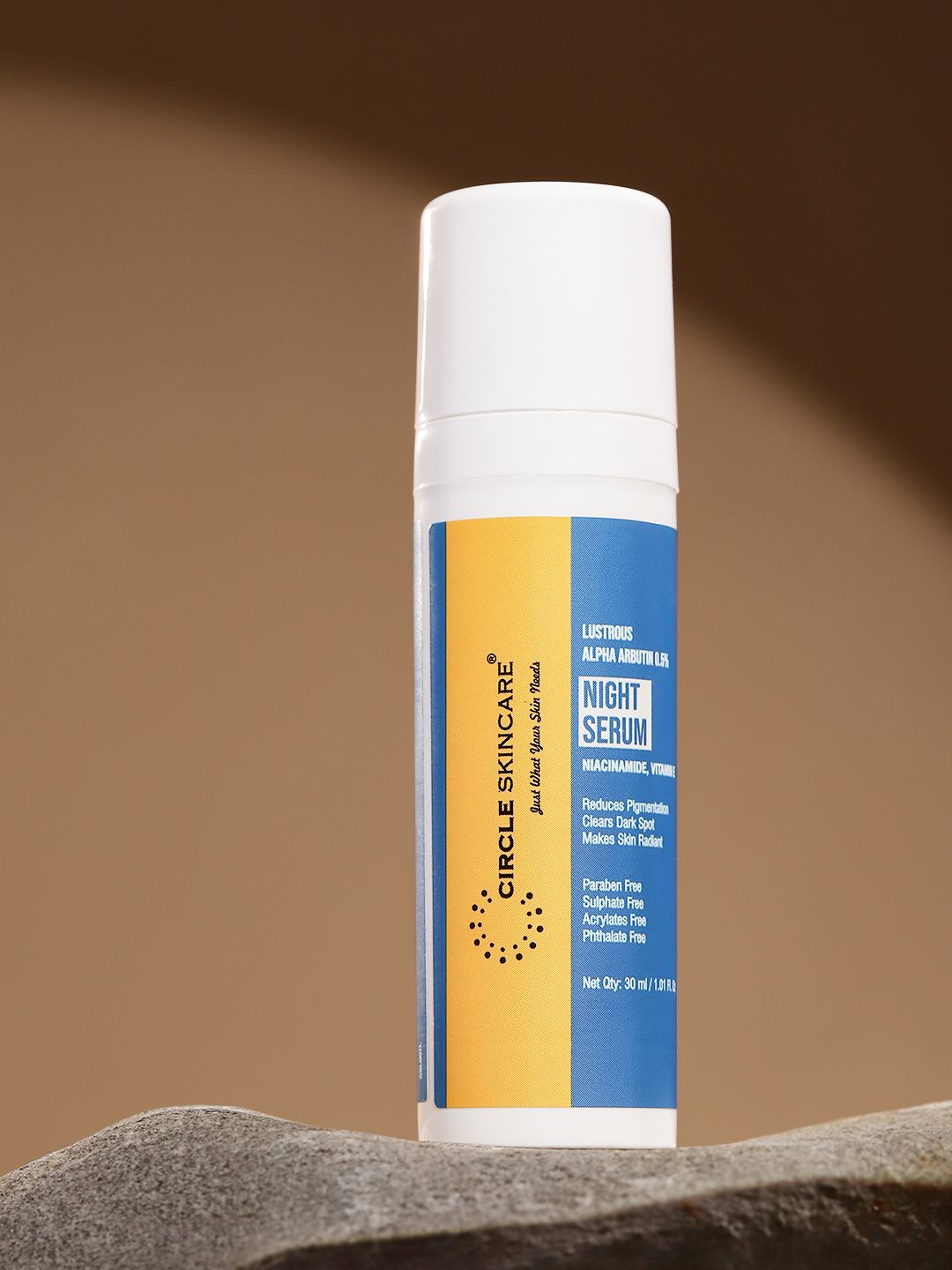 CIRCLE SKINCARE Lustrous Alpha Arbutin Night Serum with Niacinamide & Vitamin E - 30 ml-image-45