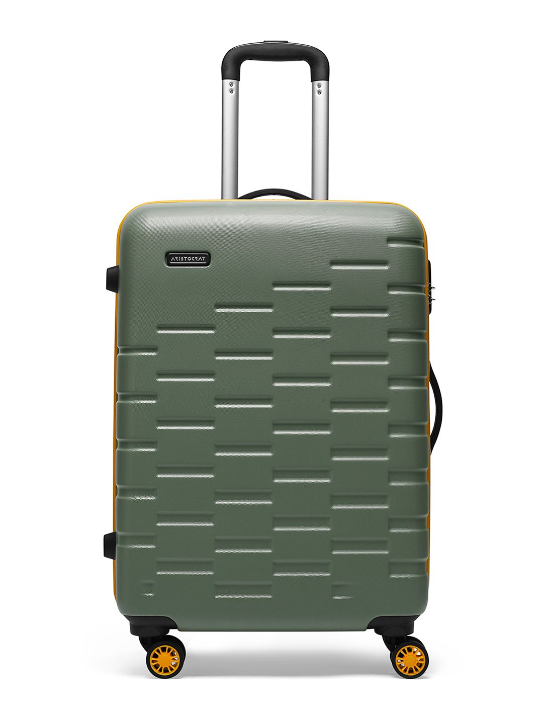 Aristocrat Fencer Pro Textured Hard Medium Trolley Bag- 61L-image-39
