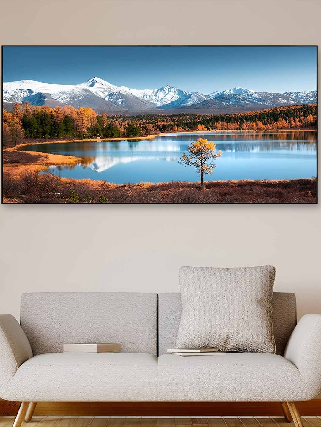 DEKORSTATION Green & Blue Wooden Wall Paintings-picture-39