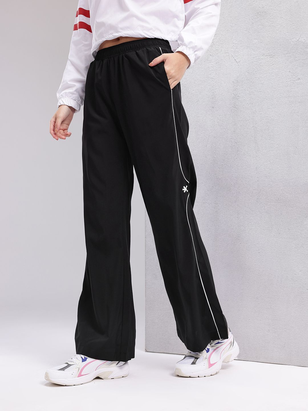 HRX by Hrithik Roshan Rapid-Dry Flared Training Track Pants-picture-54