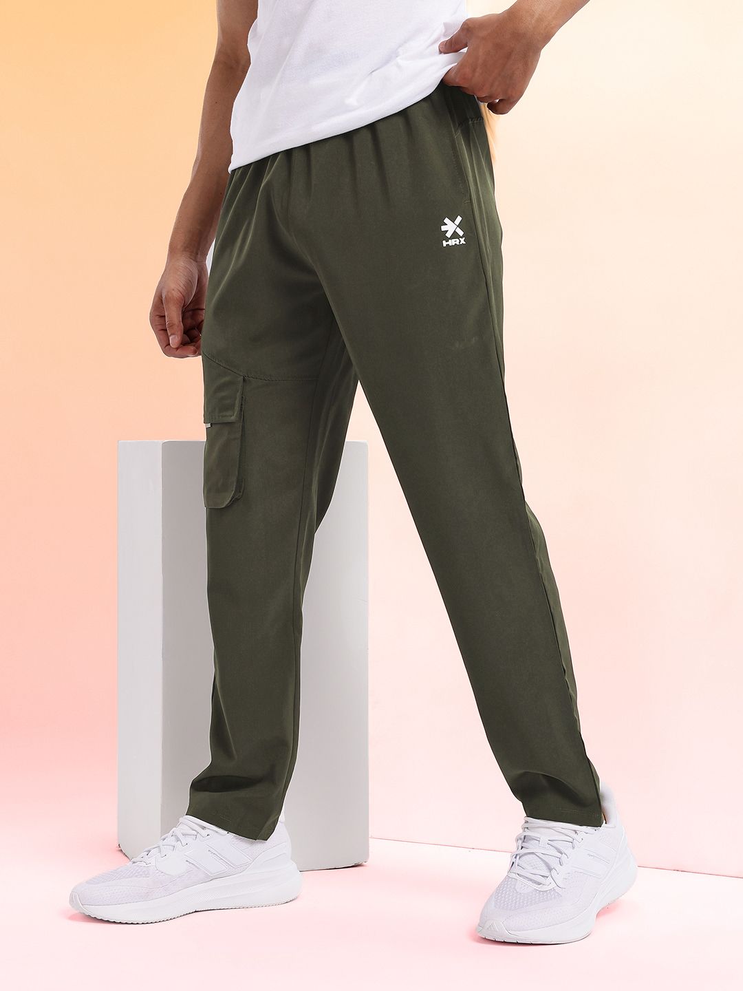 HRX by Hrithik Roshan Men Mid-Rise Lifestyle Cargos-picture-16