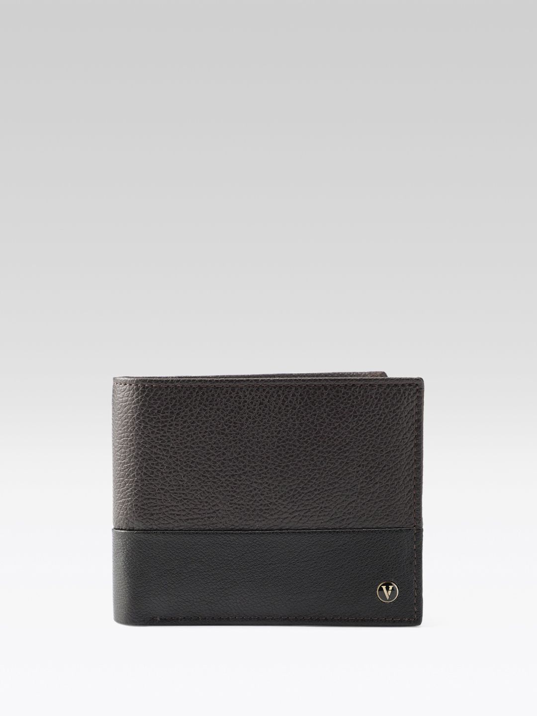 Van Heusen Men Colourblocked Leather Two Fold Wallet-picture-10