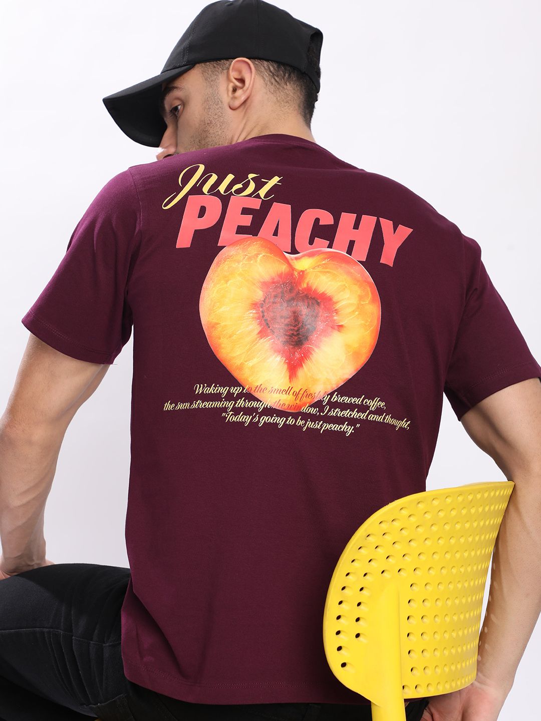 Bene Kleed Men Graphic Printed Round Neck Cotton T-shirt-picture-32