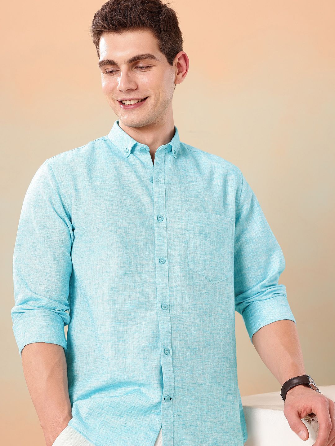 Mast & Harbour Men Standard Casual Shirt-picture-22