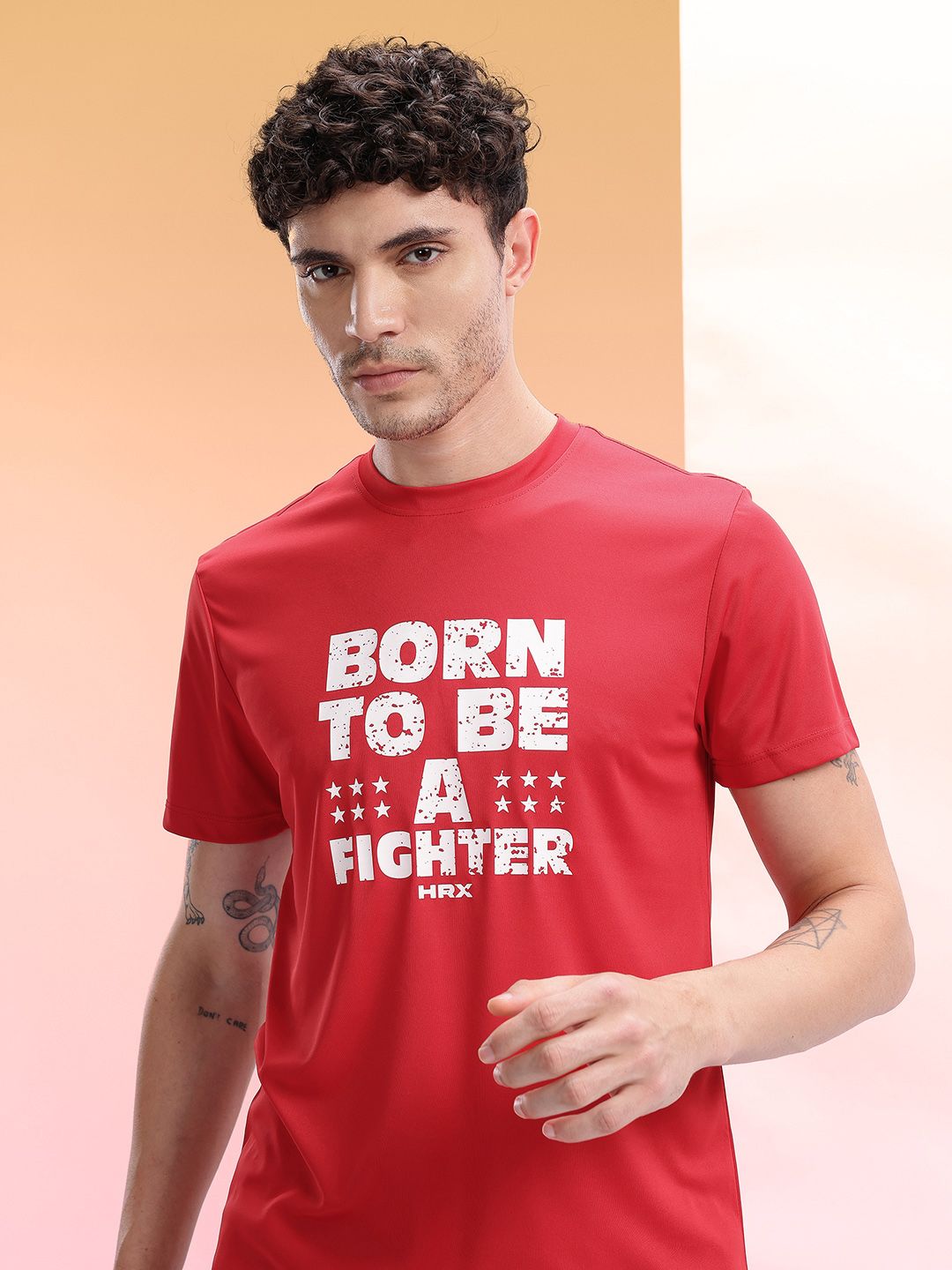 HRX by Hrithik Roshan Typography Printed Running T-shirt-picture-50