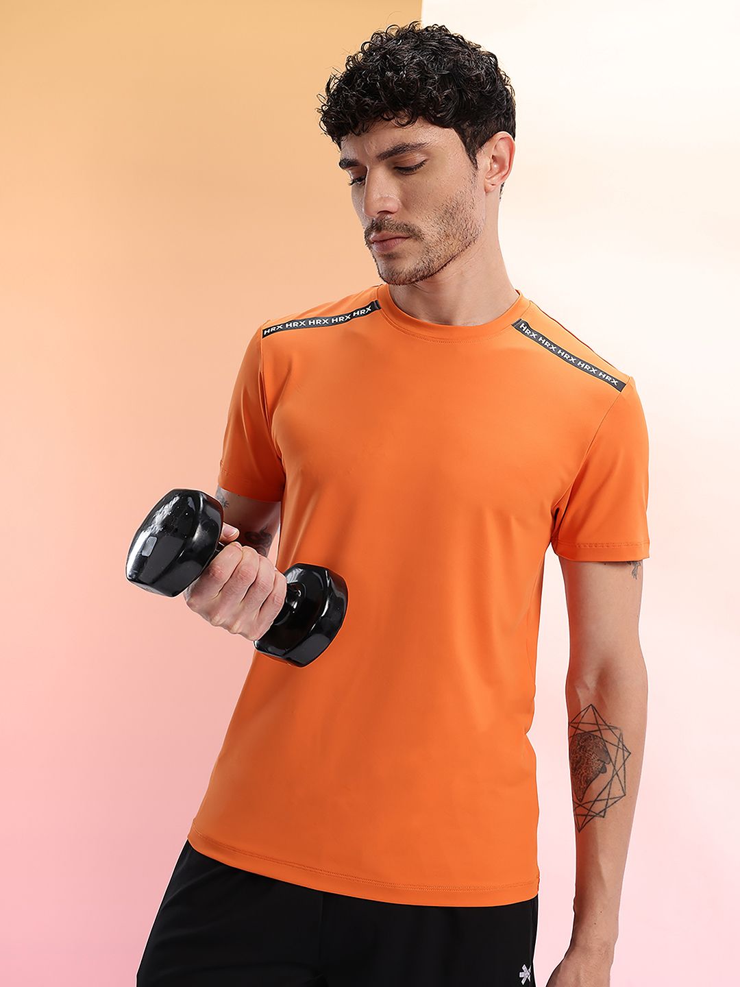 HRX by Hrithik Roshan Rapid-Dry Training T-shirt-picture-37