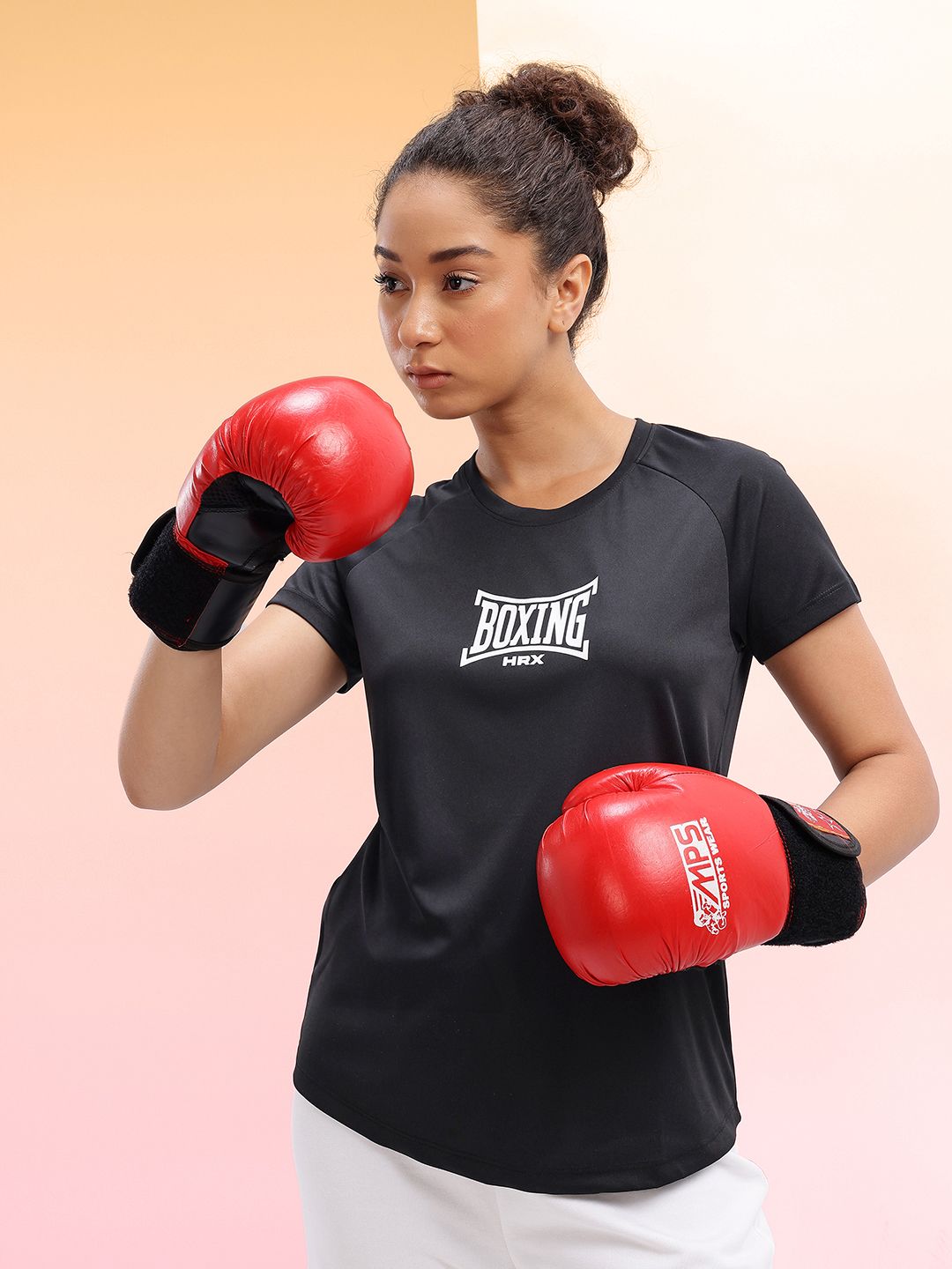 HRX by Hrithik Roshan Typography Printed Rapid-Dry Training T-shirt-picture-15