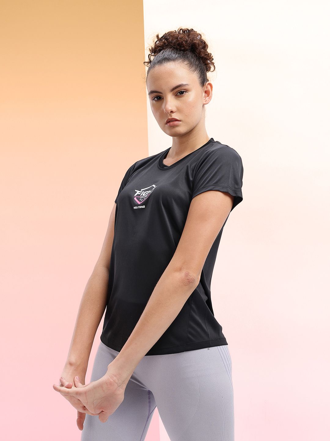 HRX by Hrithik Roshan Typography Printed Rapid-Dry Training T-shirt-picture-24