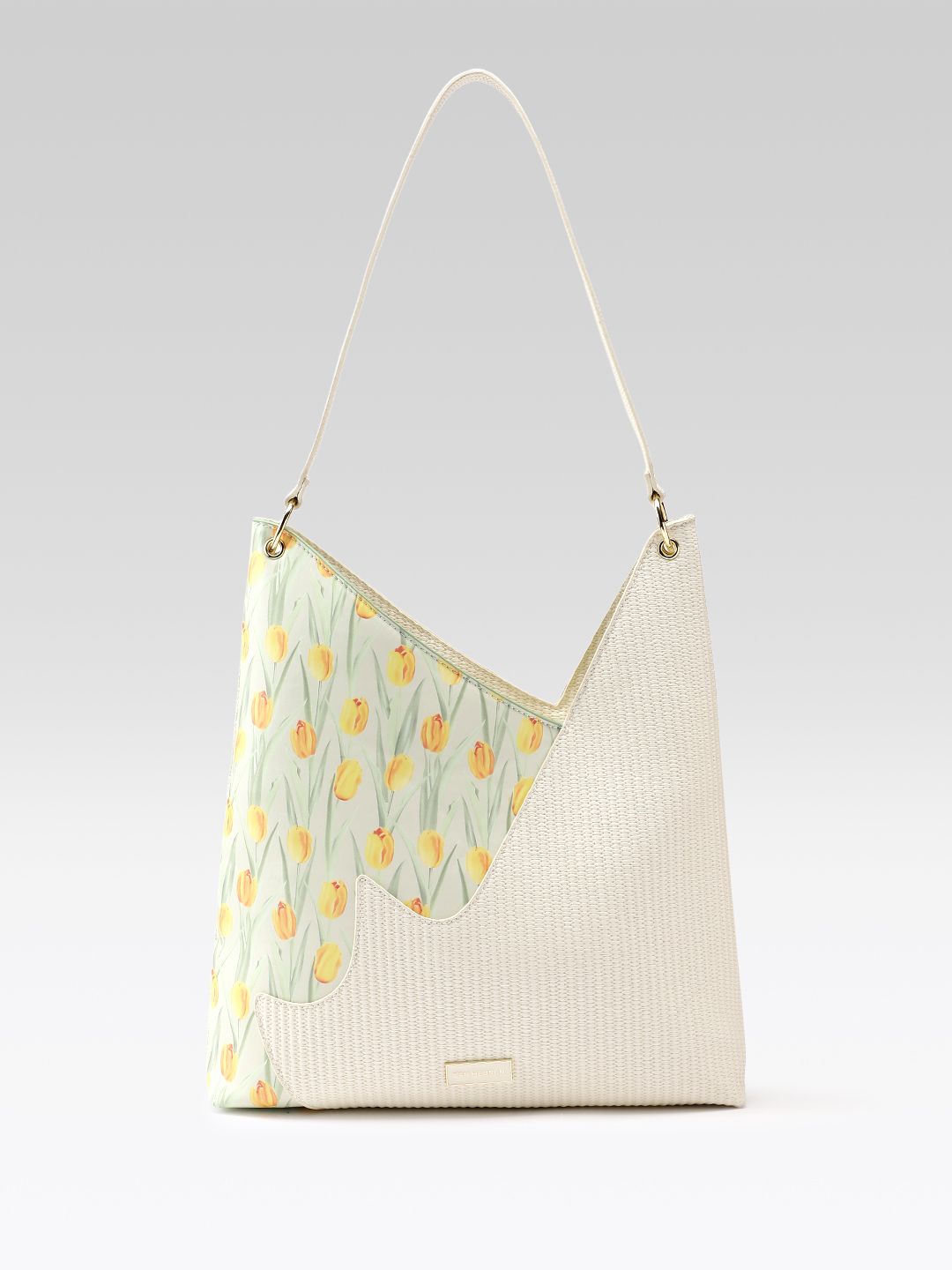 Van Heusen Floral Print Textured Structured Shoulder Bag-picture-13