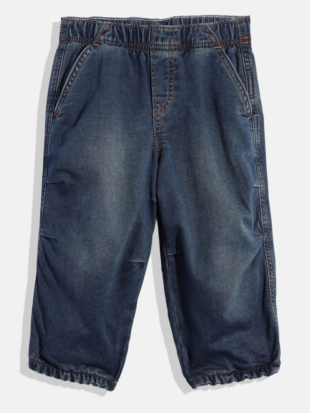 GAP Boys Esna Parachute Light Fade Jogger Fit Jeans