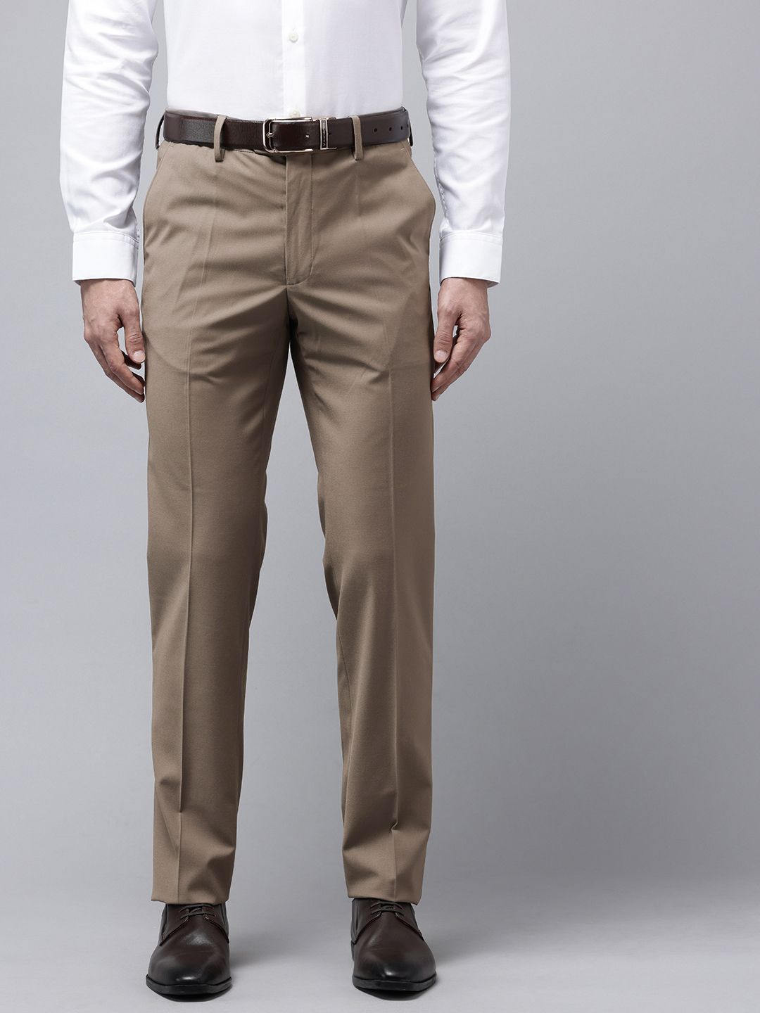 Van Heusen Men Slim Fit Formal Trousers-picture-39