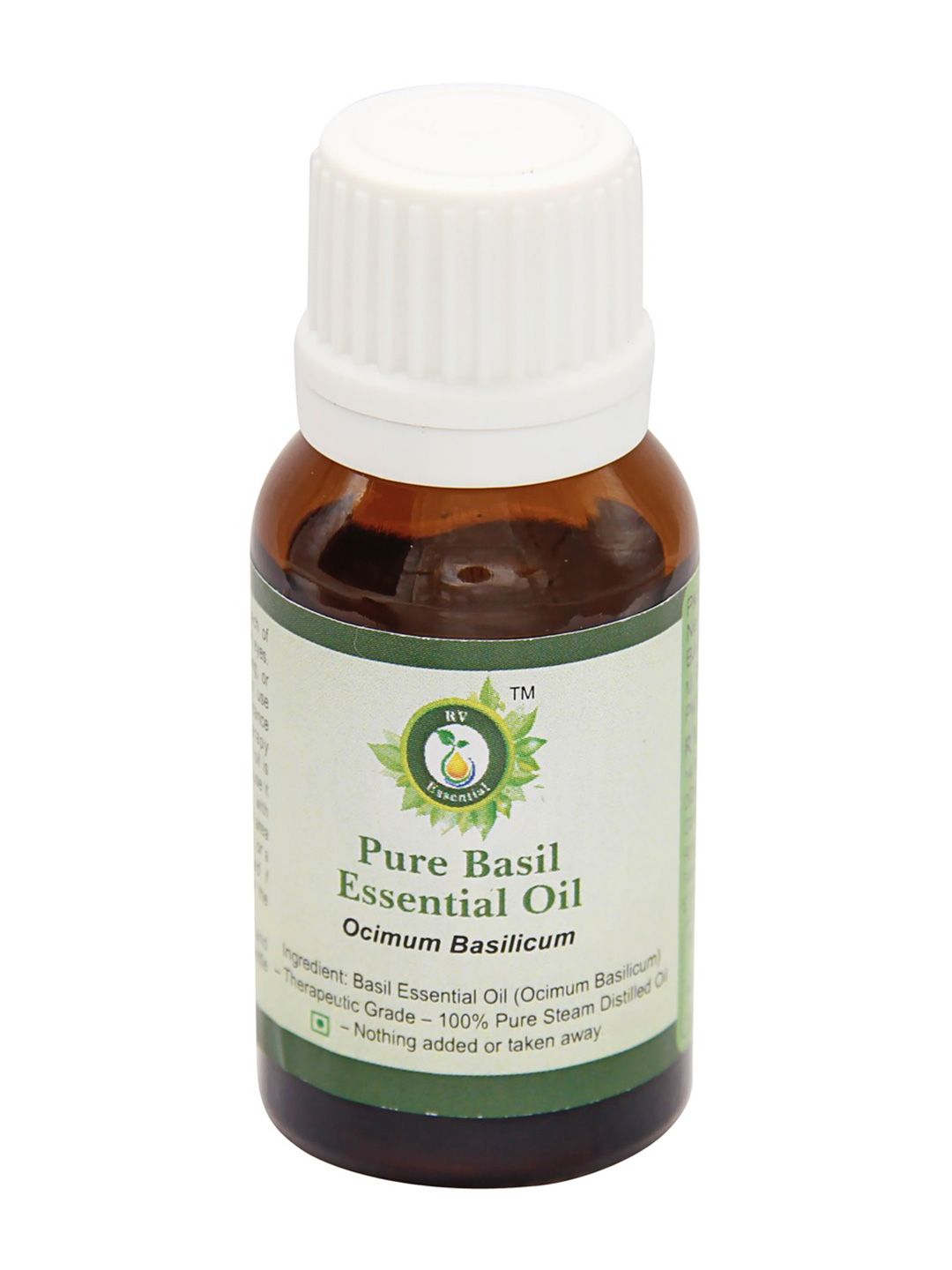 R V Essential Pure Basil Essential Oil - 50 ml-picture-30