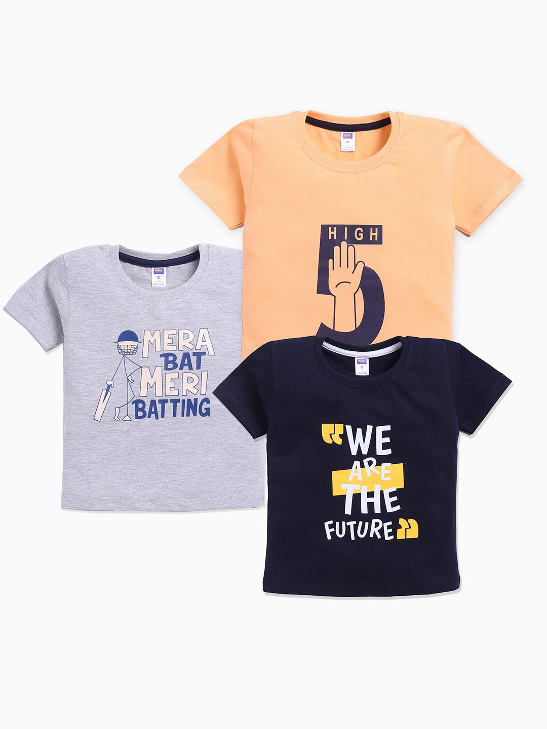 Nottie Planet Boys Typography 3 Applique T-shirt-picture-18