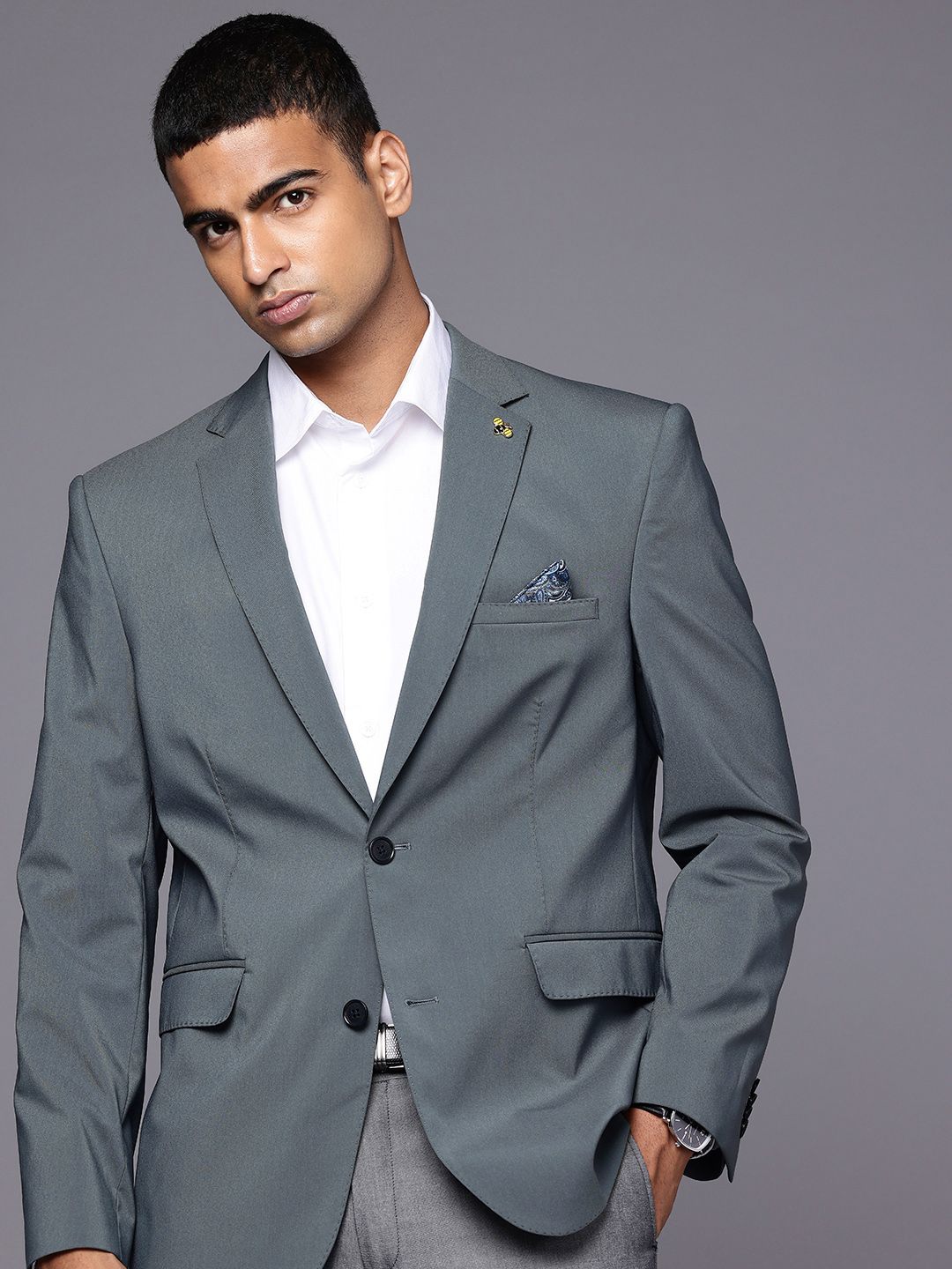 Theme Regular Fit Single-Breasted Blazer-picture-40