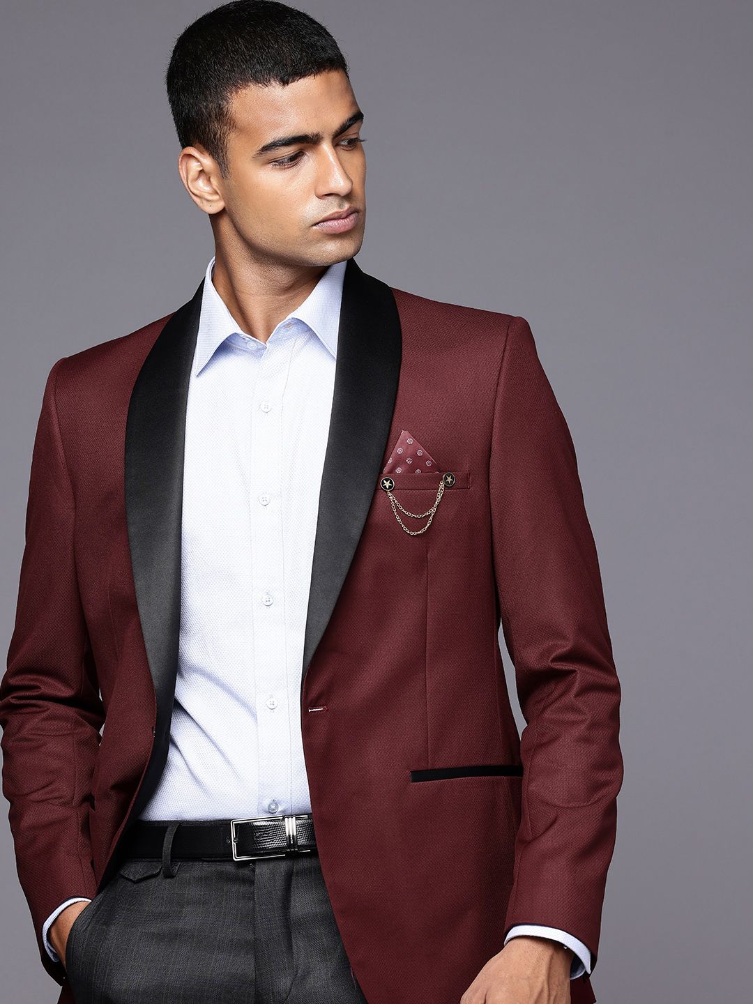 Theme Regular Fit Single-Breasted Blazer-picture-58