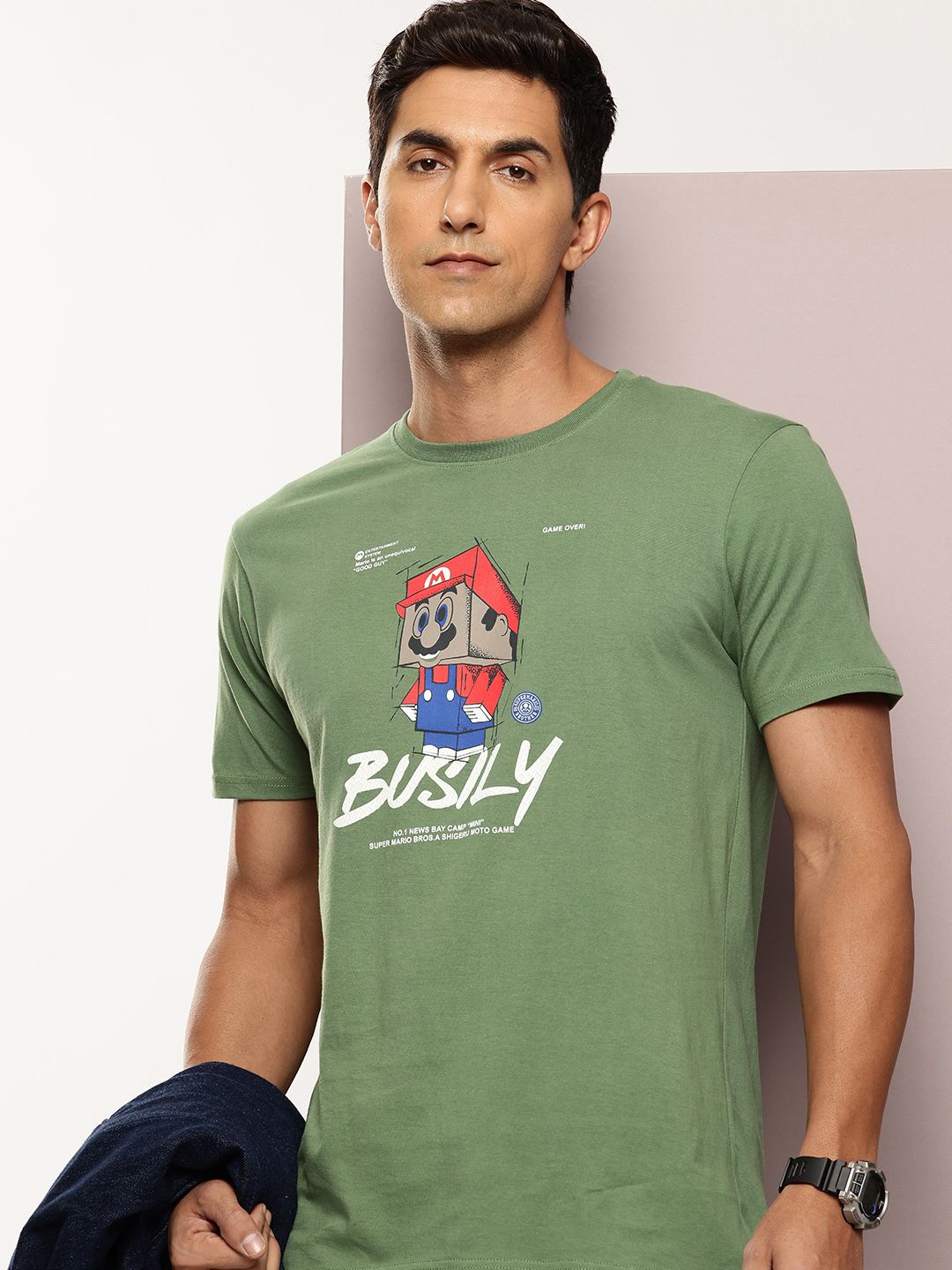 FROSEN FOX Typography Printed T-shirt-picture-16