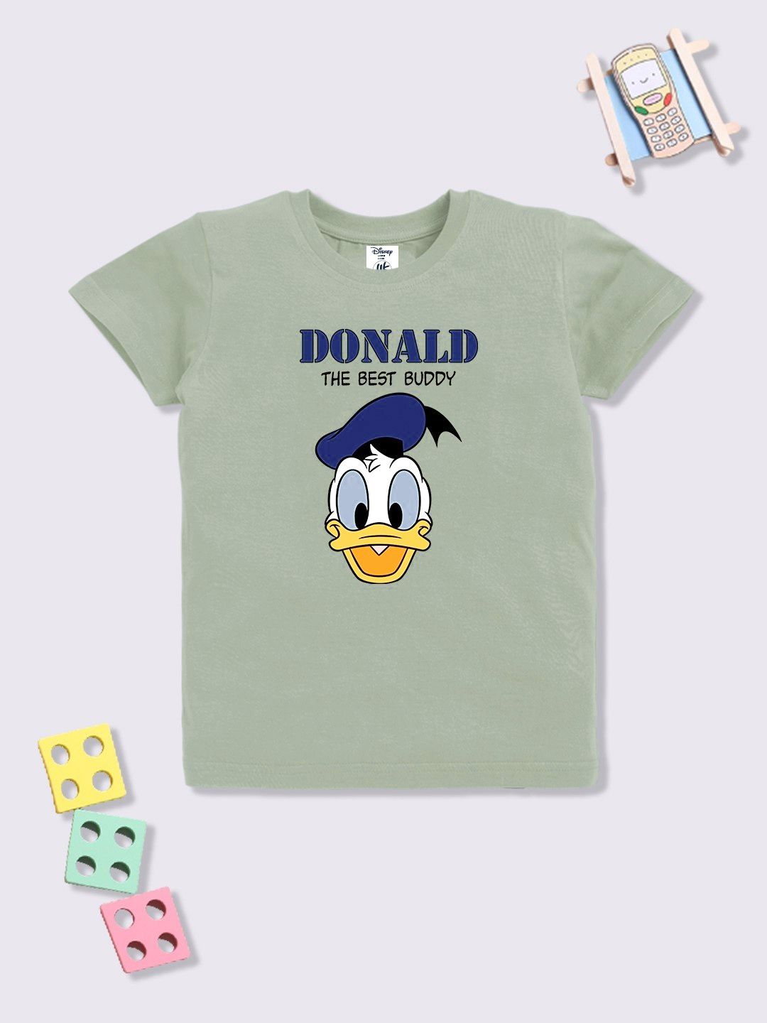 YK Disney Boys Donald Duck Printed T-shirt-picture-21