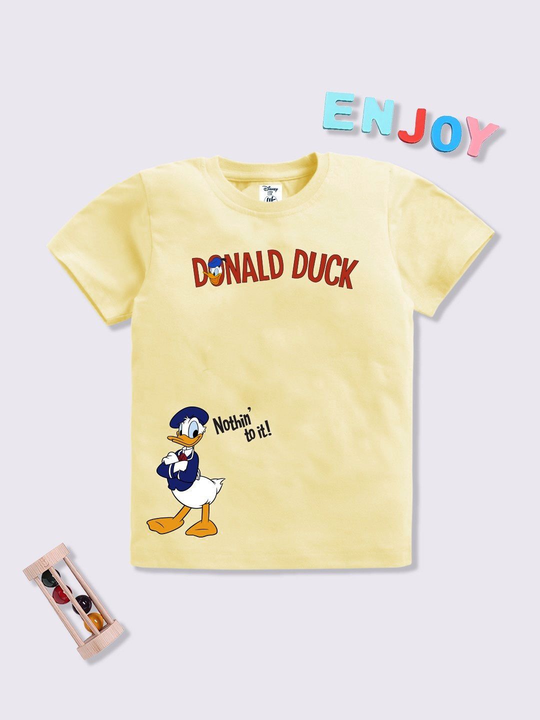YK Disney Boys Donald Duck Printed T-shirt-image-45