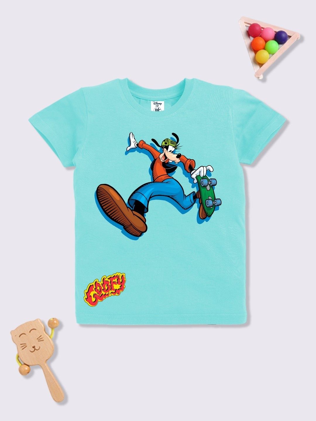 YK Disney Boys Goofy Printed T-shirt-image-46