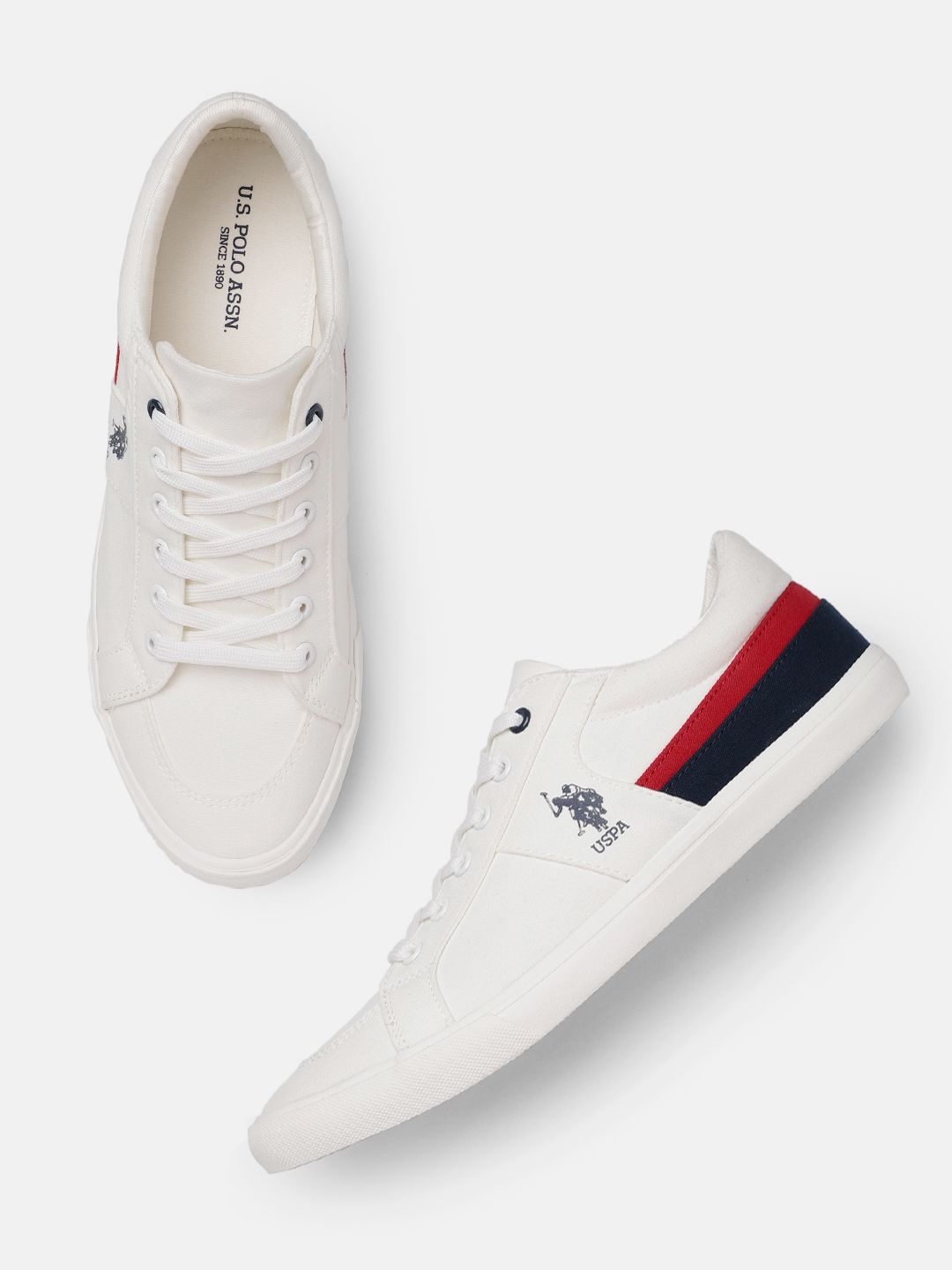 U.S. Polo Assn. Men Colourblocked Sneakers