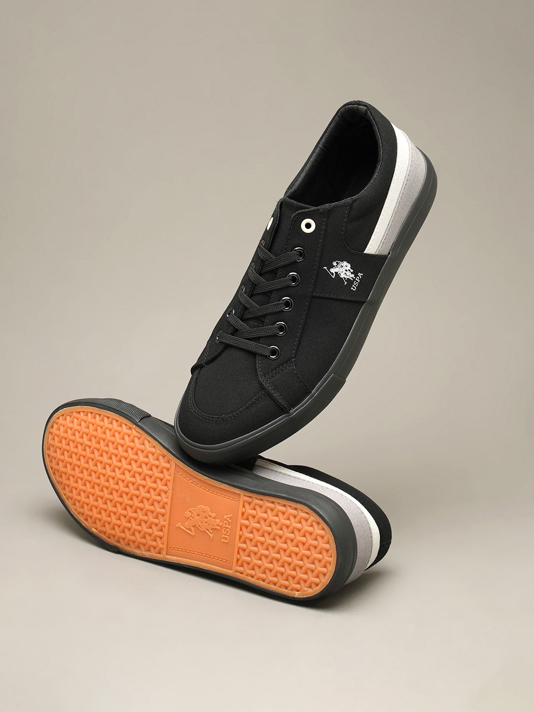 U.S. Polo Assn. Men Colourblocked Sneakers