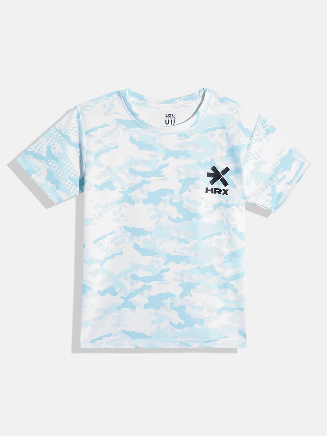 HRX by Hrithik Roshan Boys Camouflage Printed Sublimation T-shirt-picture-39