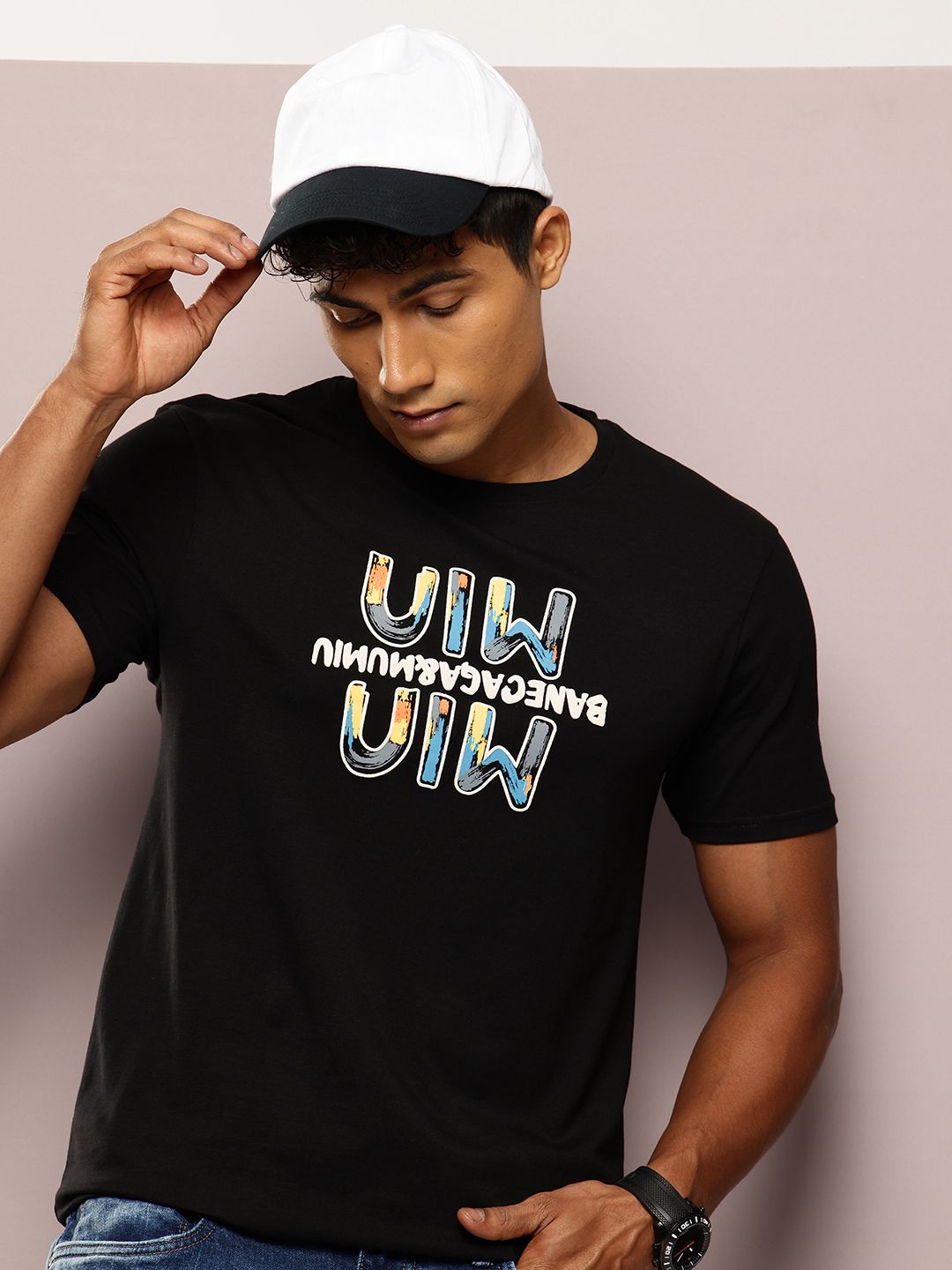 FROSEN FOX Typography Printed T-shirt-picture-23