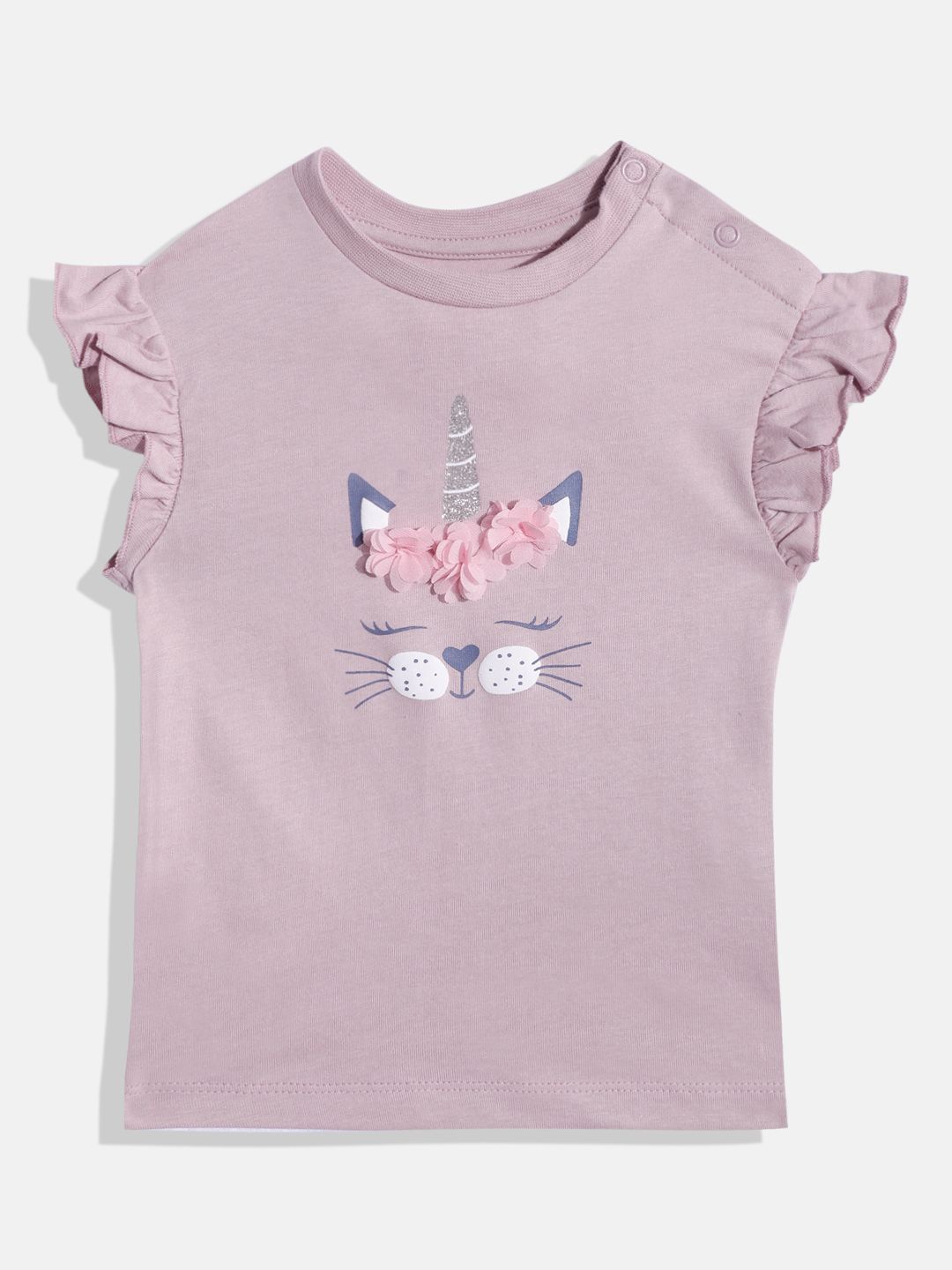 mothercare Girls Printed T-shirt-picture-18