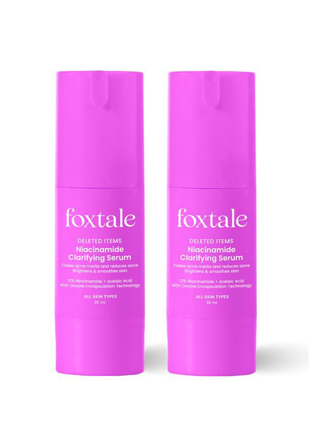 FoxTale Set Of 2 12% Niacinamide Clarifying Serum With Azelaic Acid - 30 ml Each-image-15