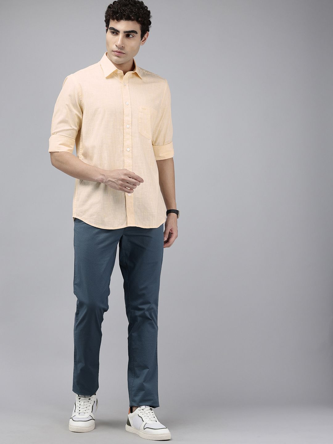 Buy ColorPlus Pure Cotton Casual Shirt - Shirts for Men 34019054 | Myntra