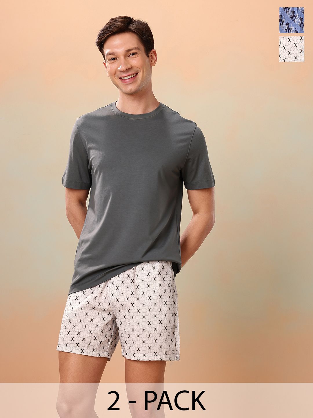 Mast & Harbour Men Pack of 2 Printed Boxers-image-20