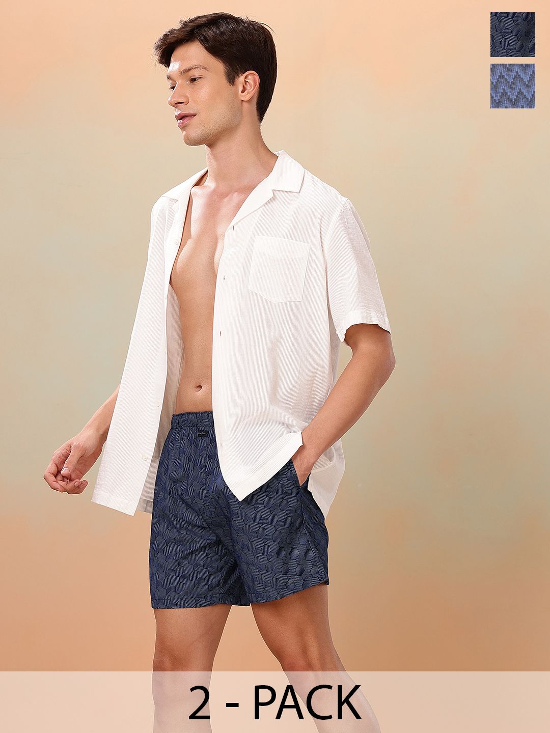 Mast & Harbour Men Pack of 2 Printed Boxers-picture-30