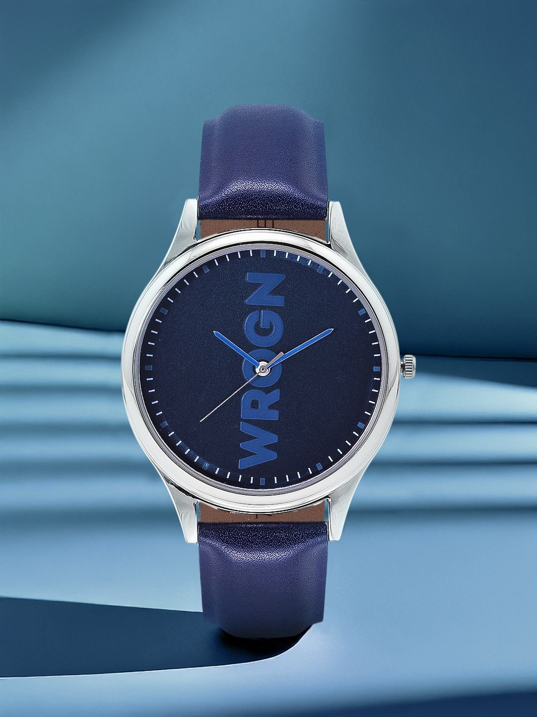 WROGN Men Brass Printed Dial & Leather Straps Analogue Chronograph Watch-picture-13