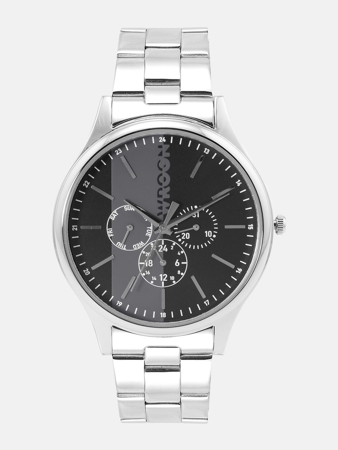 WROGN Men Brass Dial & Straps Analogue Chronograph Watch-image-31