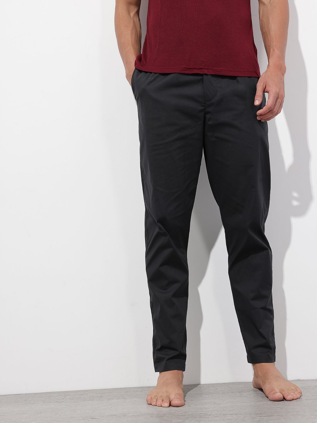 The Roadster Lifestyle Co. Men Solid Lounge Pants-picture-31