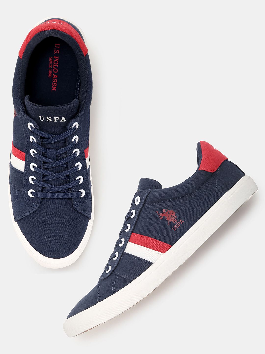 U.S. Polo Assn. Men Round Toe Sneakers-picture-10