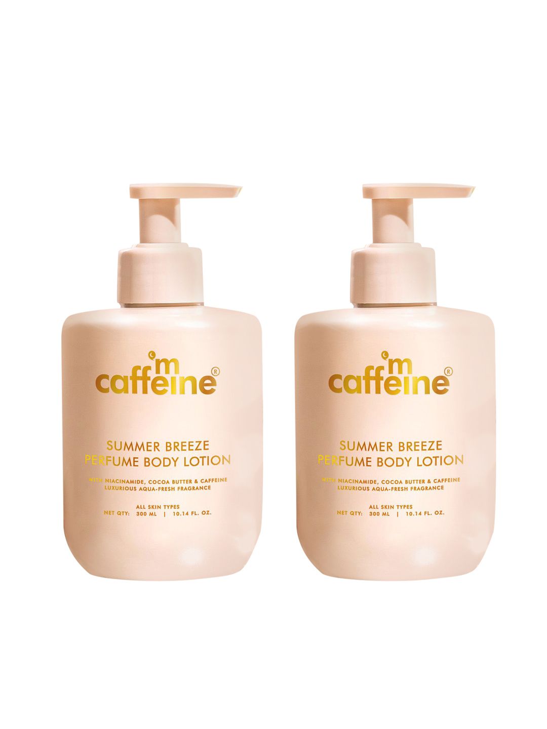 MCaffeine 2Pcs Summer Breeze Body Lotion with Niacinamide - 300 ml each-image-21