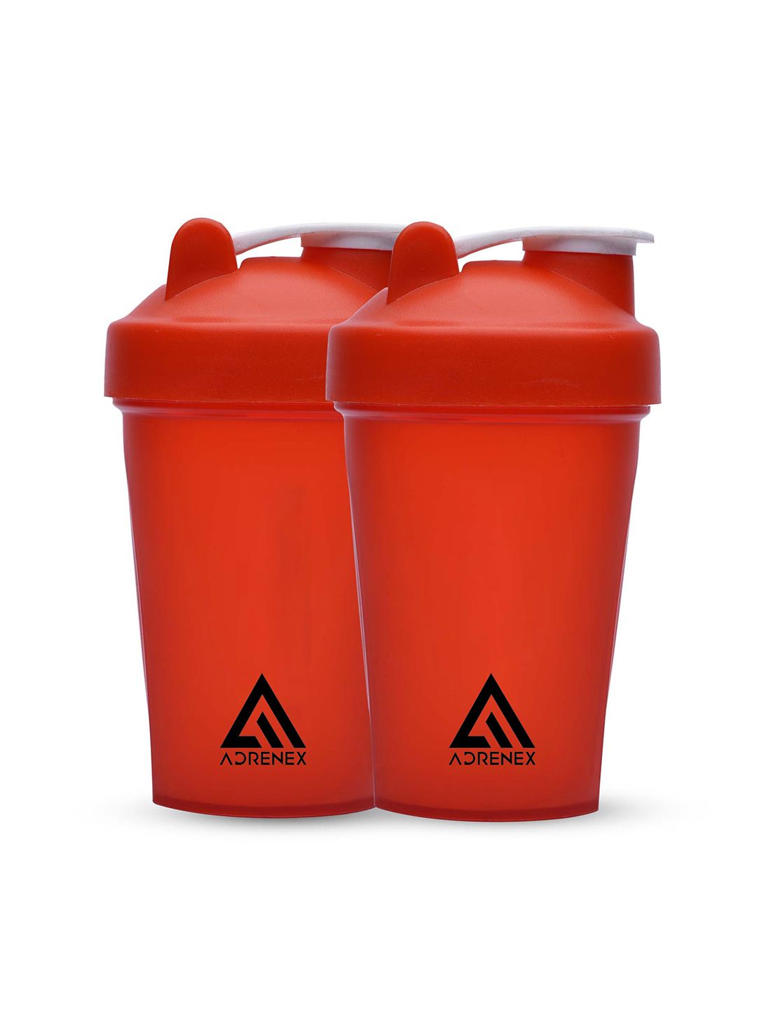 ADRENEX Red & White 2 Pieces Shaker Water Bottle 400ML-picture-17
