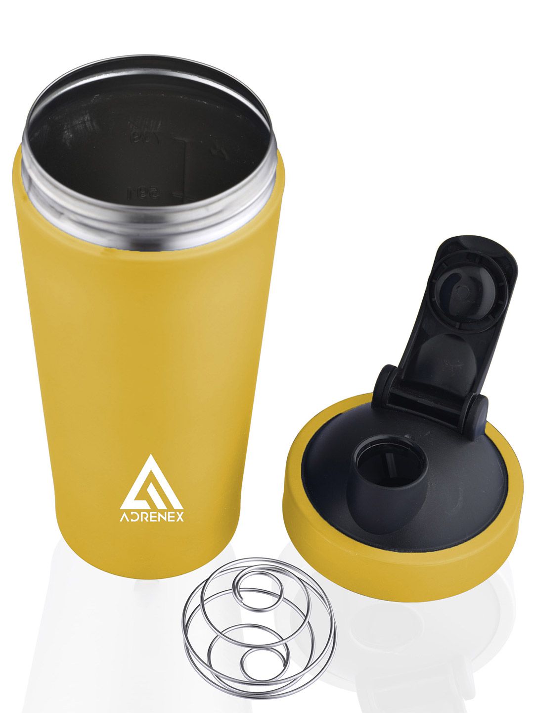 ADRENEX Yellow & Black Stainless Steel Water Bottle-picture-24