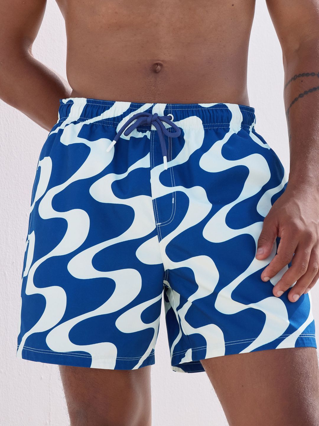 NEXT Men Abstract Printed Swim Bottoms-picture-26