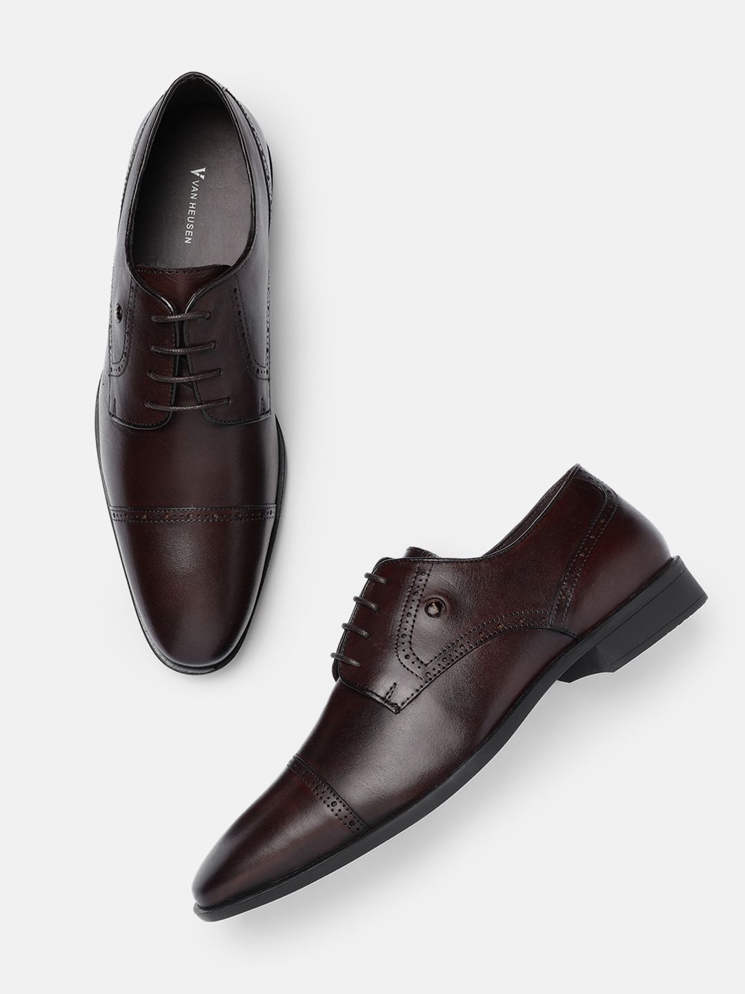 Van Heusen Men Leather Formal Derbys-picture-22