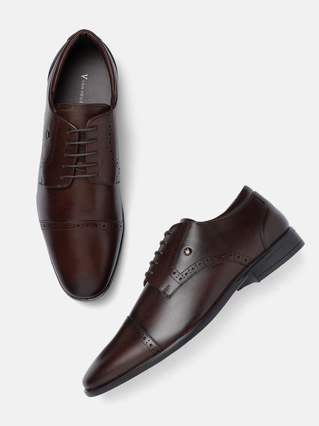 Van Heusen Men Leather Formal Derbys-picture-35