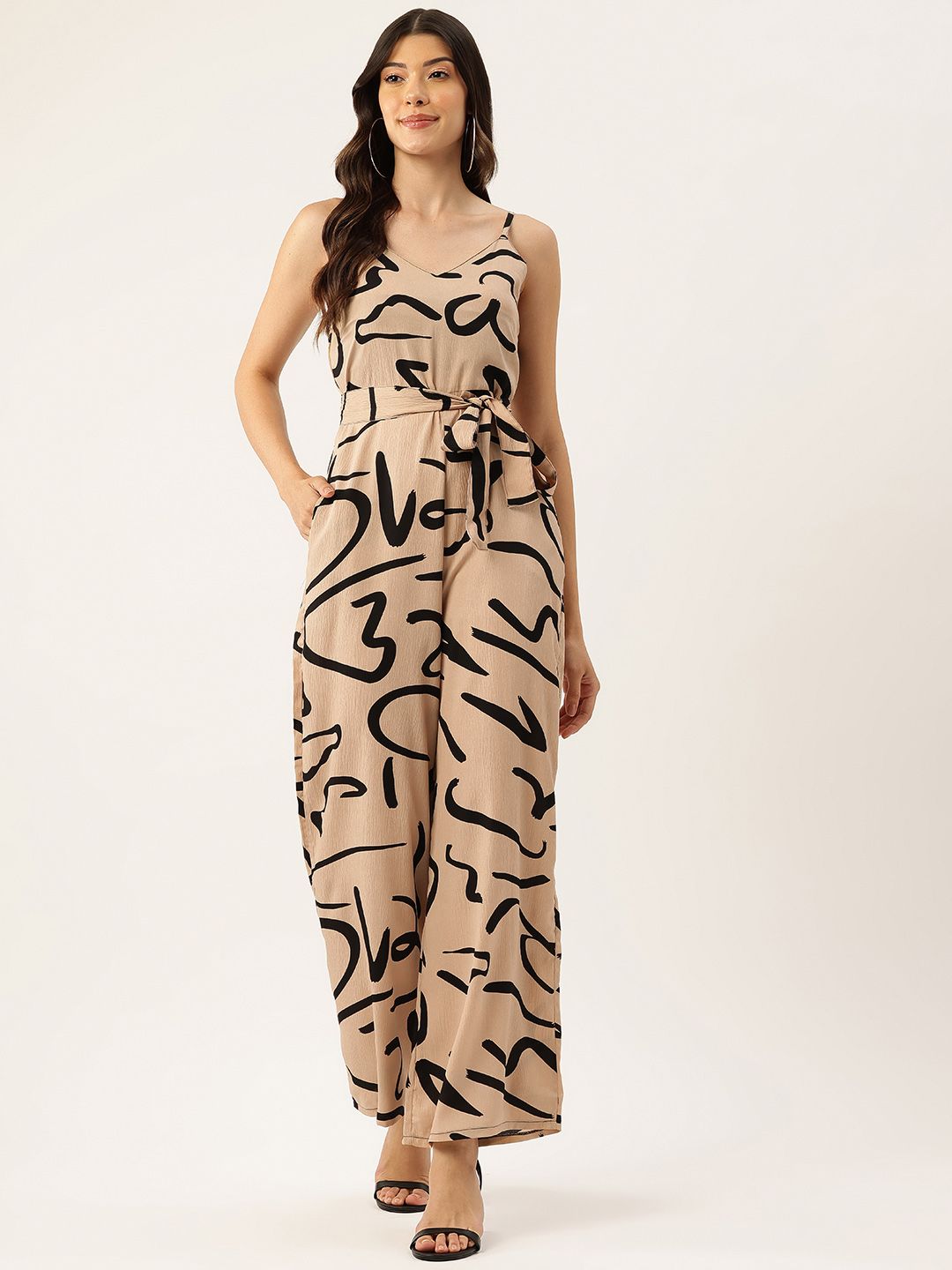 Sleek Italia Abstract Printed Basic Jumpsuit-picture-19