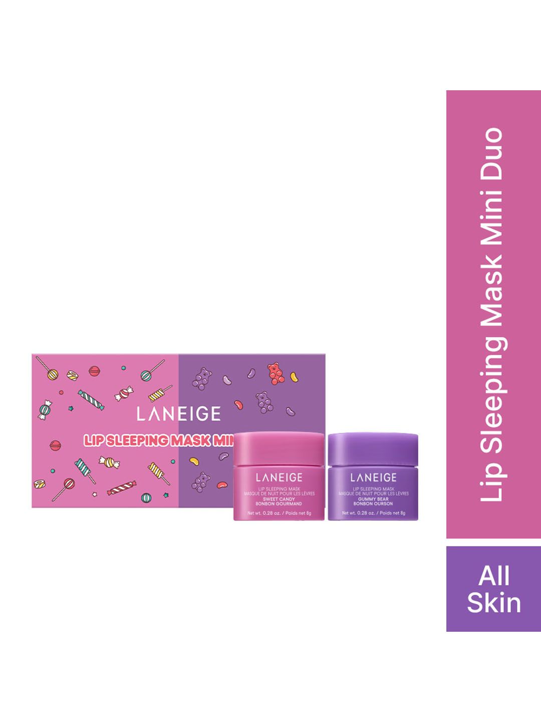 LANEIGE Lip Sleeping Mask Mini Duo - Sweet Candy & Gummy Bear-picture-33