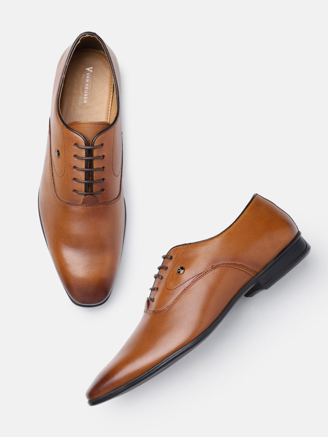 Van Heusen Men Leather Formal Oxfords-picture-37