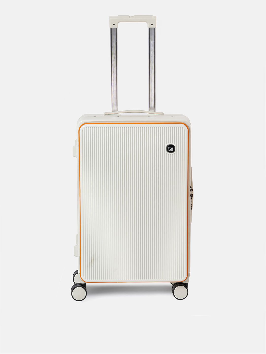 French Connection Textured Hard Medium Trolley Suitcase- 76L-picture-33