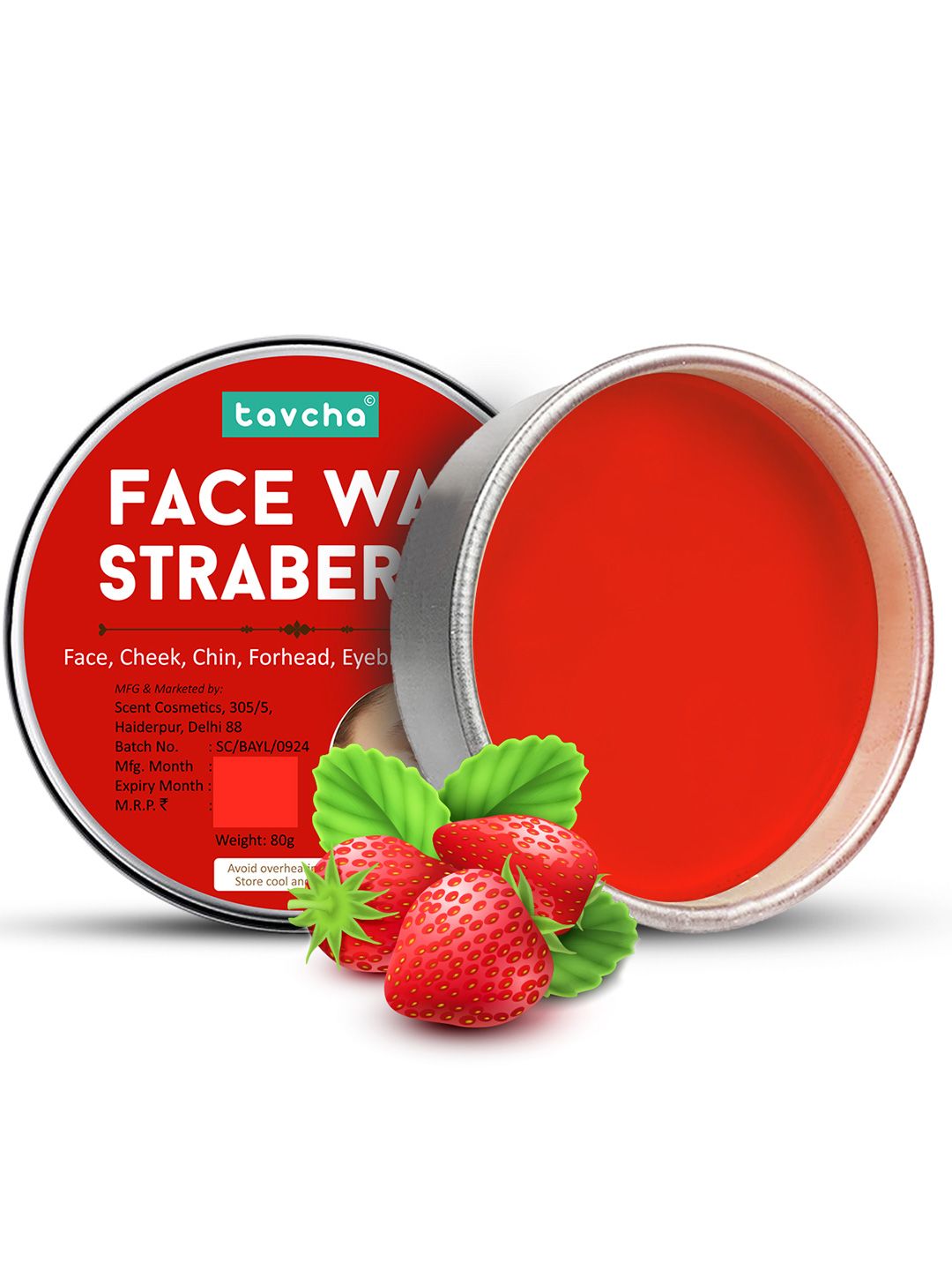 tavcha Strawberry Full Face Hair Removal - 80 g-picture-32