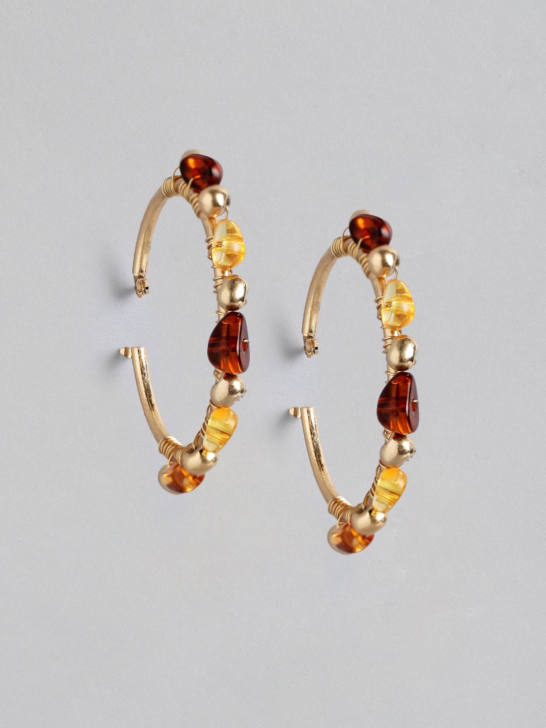 MANGO Contemporary Hoop Earrings-picture-44